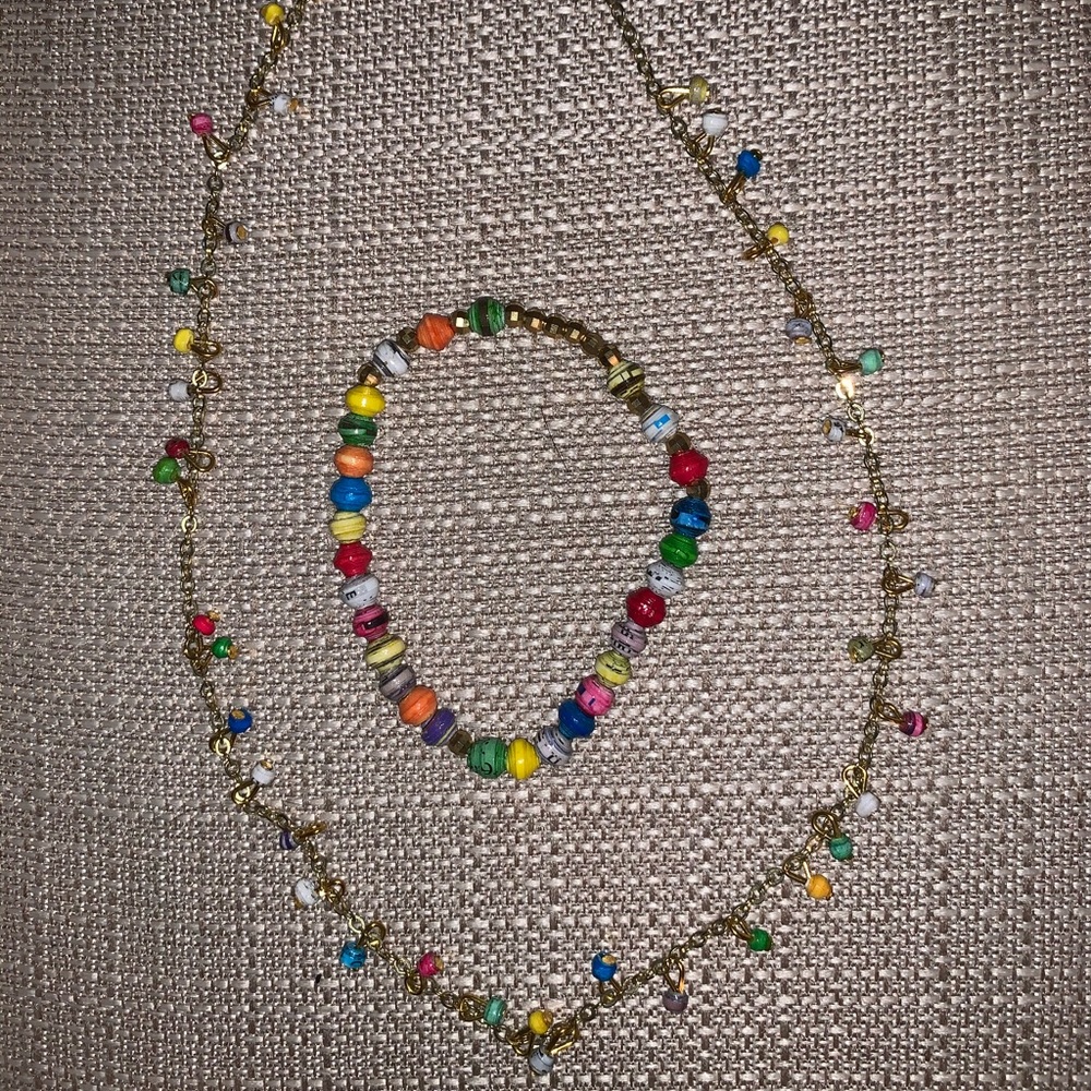 Paper bead combo